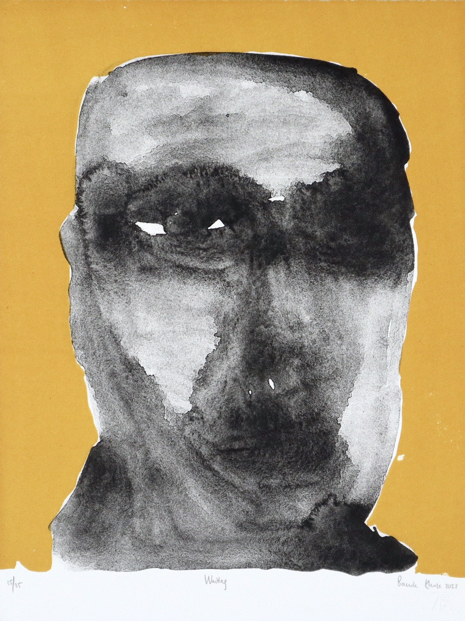 Banele Khoza portrait of a man's head