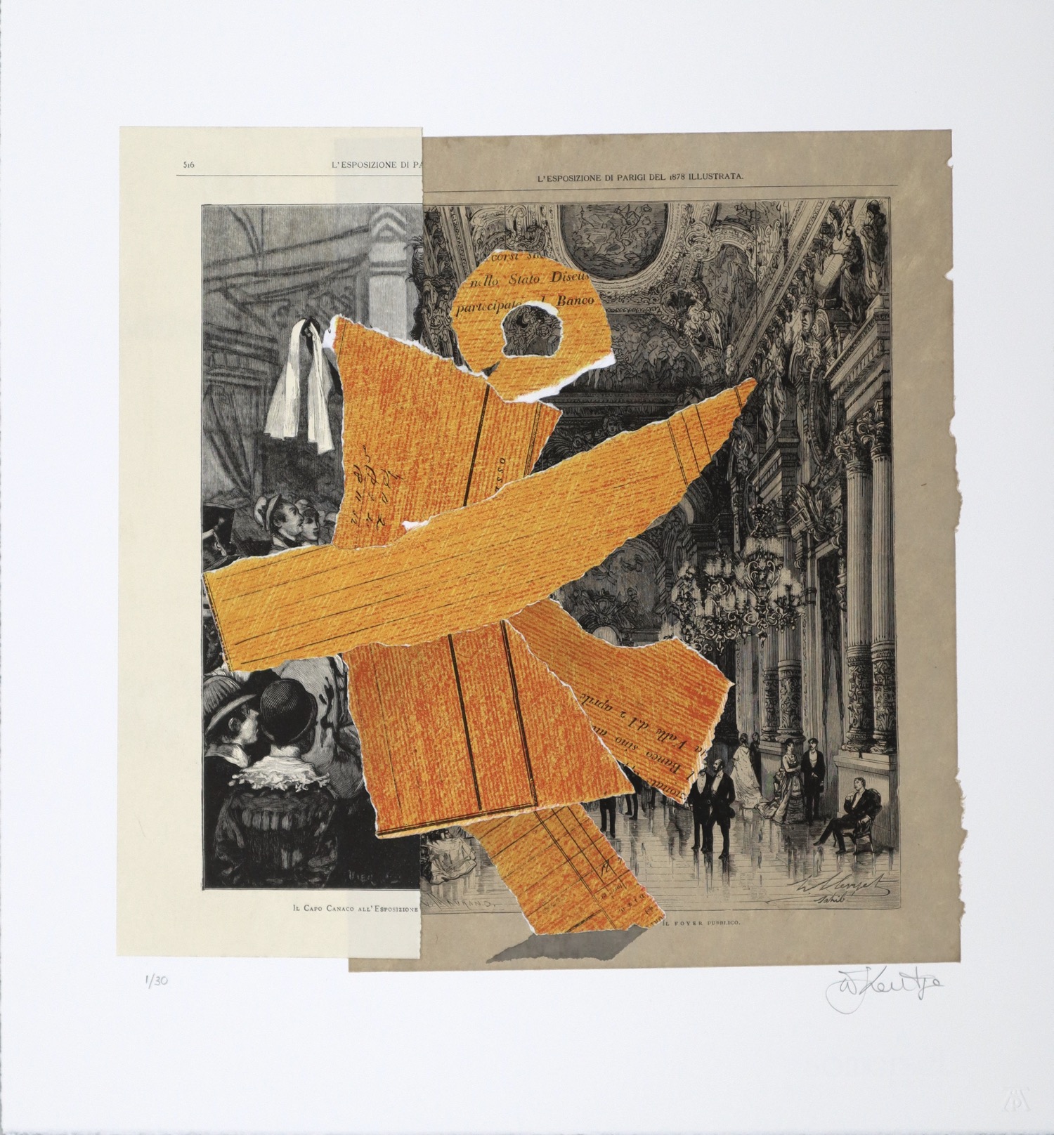 William Kentridge Capo Canaco lithograph 2024