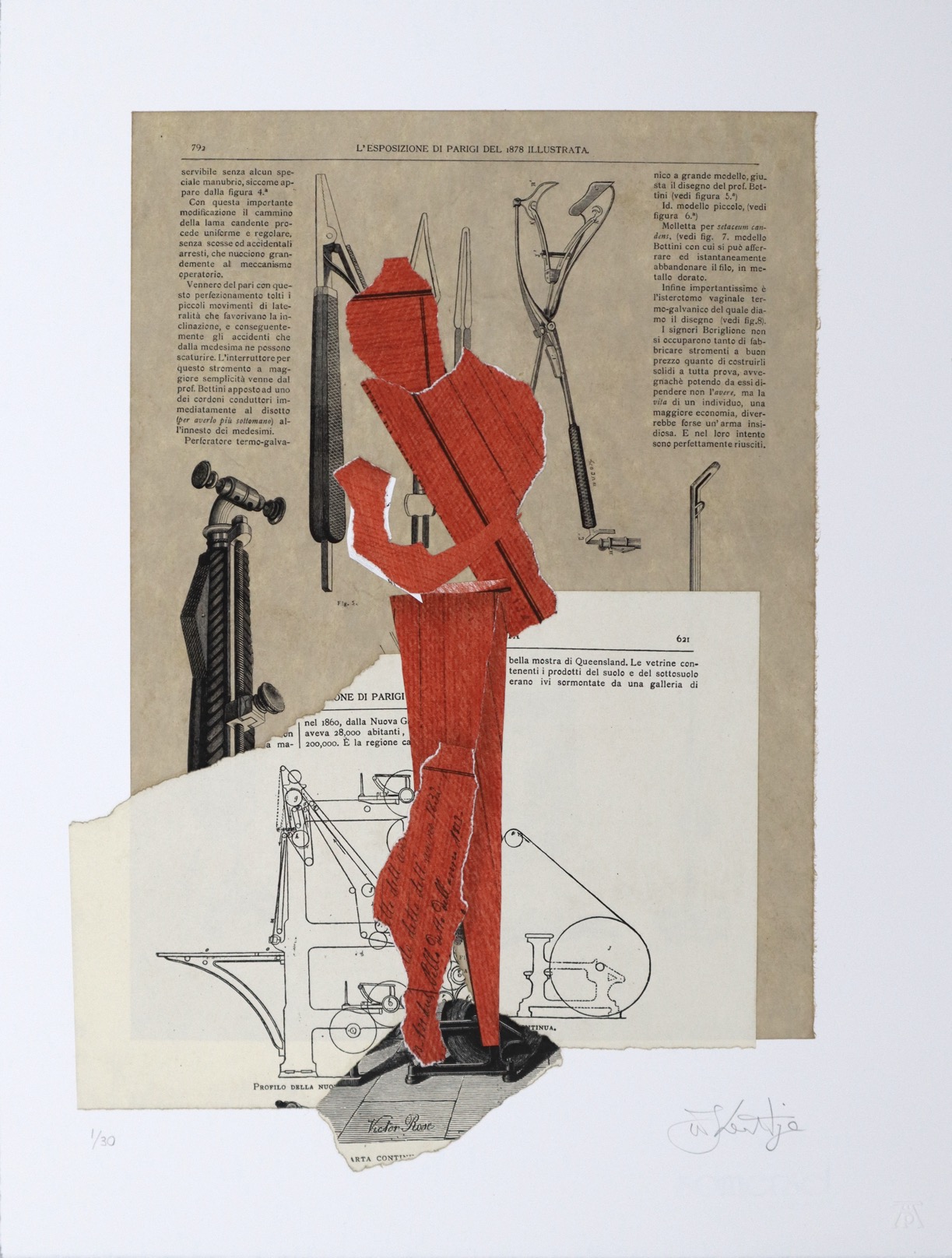 William Kentridge Questa Importante Modificazione lithograph 2024